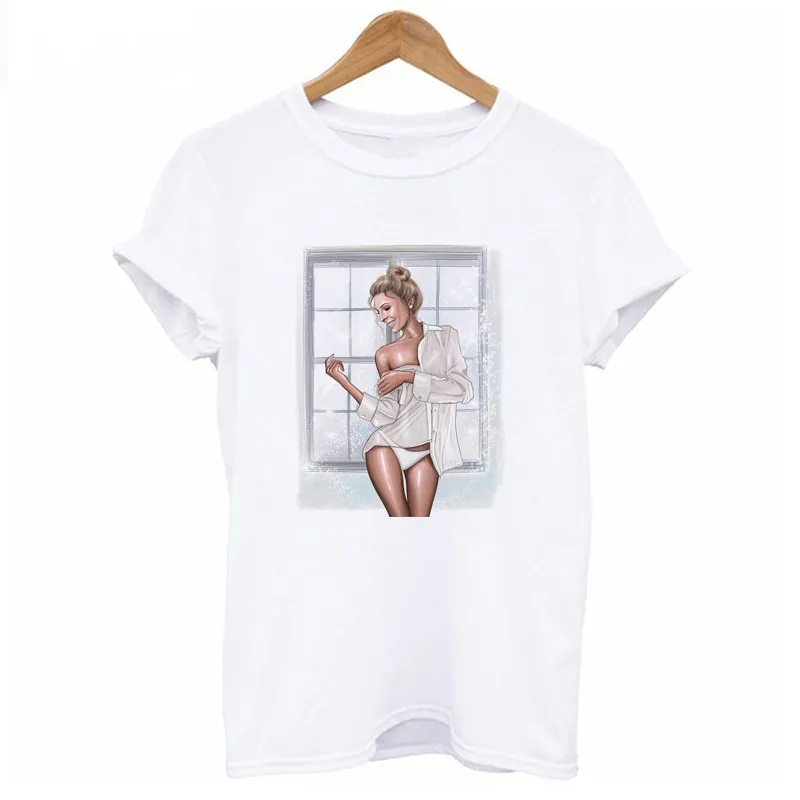 

Casual plus size S-2XL short sleeve o-neck women tshirt korean clothes tops clothing