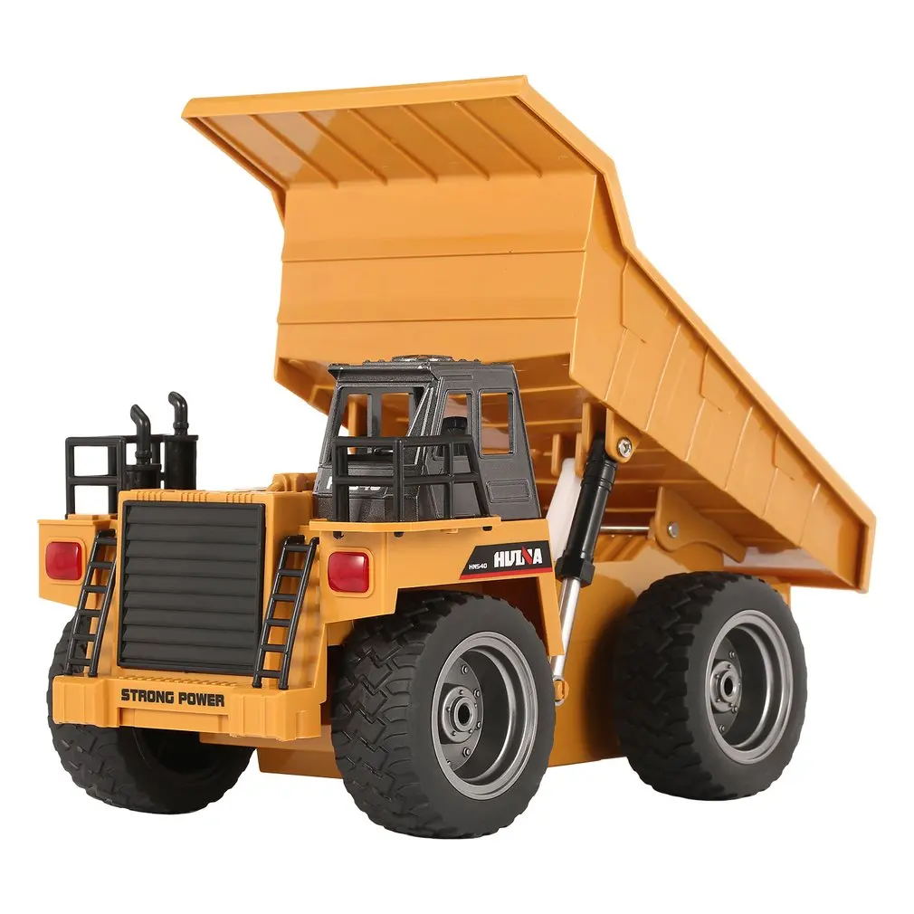 

HUINA 1540 1/18 2.4G 6CH Alloy Version 360 Degree Rotation RC Dump Truck Construction Engineering Vehicle Kid RC Model Hobby Toy