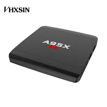 

VHXSIN 2 pcs/lot A95X R1 amlogic S905W Quad-core Android 7.1 Smart TV Box RAM 1GB 8GB HD2.0