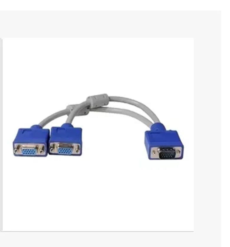 Bold VGA screen line a VGA monitor points two connecting line video VGA