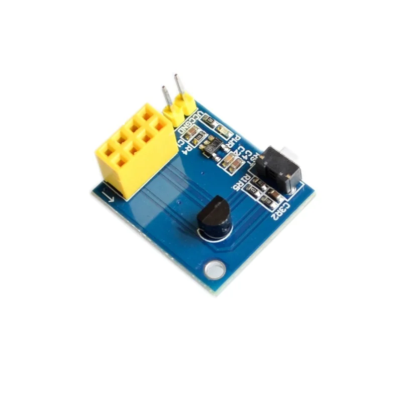 NEW 1PCS ESP8266 ESP-01 ESP-01S DS18B20 temperature WiFi wireless node module does not contain wireless modules.