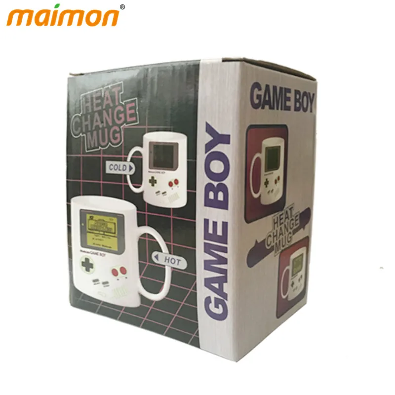 Забавная Термочувствительная керамическая кружка для nintendo Game Boy дома и офиса