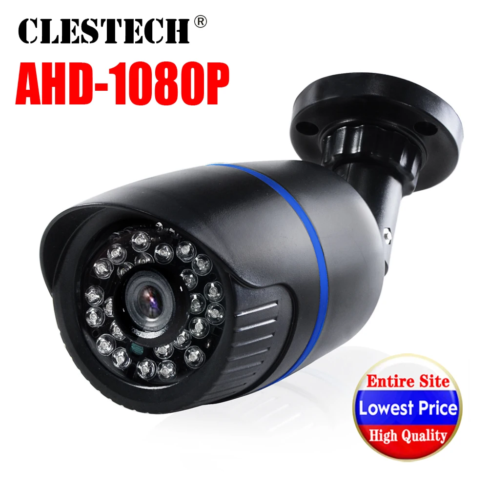 Все полный AHD CCTV Камера SONY IMX323 720 P/960 P/1080 P цифровой 2.0MP Водонепроницаемый IP66 наружного видеонаблюдения есть кронштейн