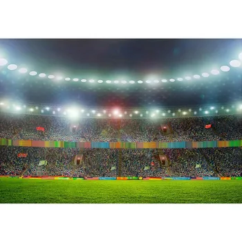 

Vinyl Photography Background Football Field Soccer Match Champion Backdrop Children Backgrounds for Photo Studio G-256