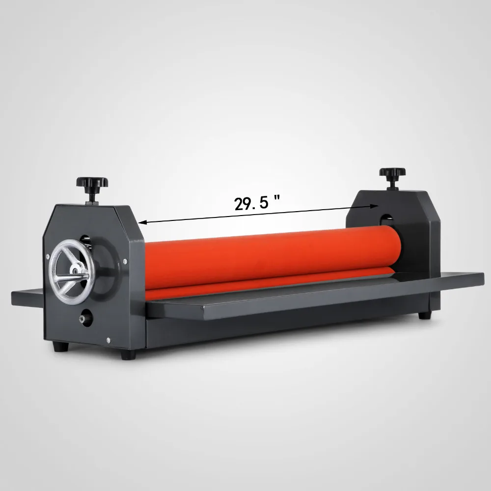 

VEVOR NEW 29.5" 750MM Manual Cold Roll Laminator Vinyl Photo Film Mounting Laminating Machine