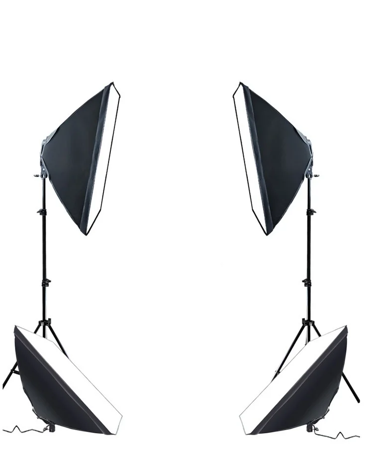 Studio PRO 1500 Watt Photography Continuous Softbox Lighting Light Kit 20 Inch X 28 Softboxesin