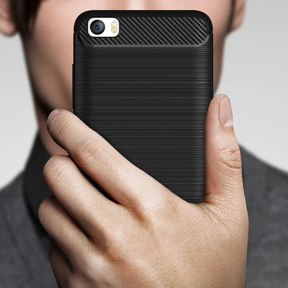 Cover For Xiomi Xiaomi Mi5 Case Carbon Fiber Silicon Soft TPU Luxury Shockproof Xami Mi5 Coque For Capas Xiaomi Mi5 Case (9)