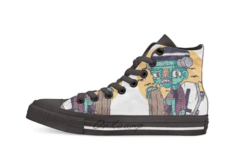 

Little Frankenstein Casual High Top Canvas shoes sneakers For Drop shipping