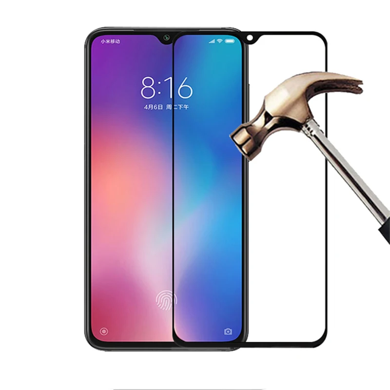 Защитное стекло для Xiaomi Mi 9 закаленное 8 Lite Mi9 Mi8 Mi8Lite экран Proetctor пленка полное