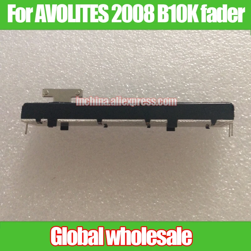 1 шт. для avolite 2008 консоль прямой направляющий потенциометр B10Kx2/фейдер ручка 8T |