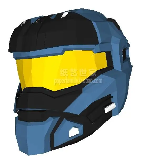 

Sergeant a259 driver's Helmet Mask 3D Paper Model