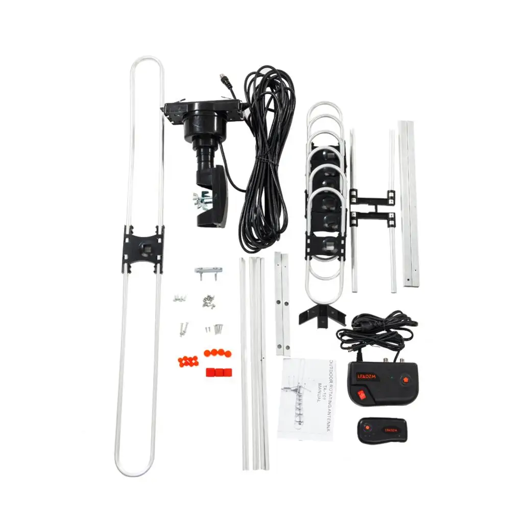 Leadzm TA 101B ТВ антенна вращение на 360 градусов UV двойной сегмент 45 860MHz 22 38dB AC 110V Outdorr