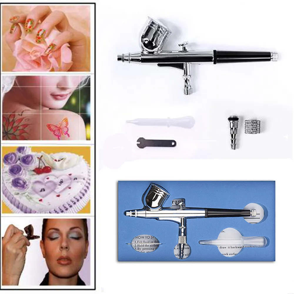 Buy Dual Action Airbrush Kit 0.3mm Needle Air Brush