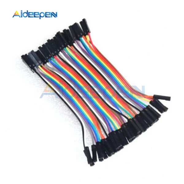 10cm F-F 10 см Dupont линия мужчин и женщин Перемычка провода Dupont кабель для arduino DIY KIT - Цвет: 10cm F-F