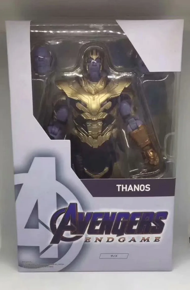 СВЧ Marvel Мстители 4 Endgame Thanos Figuarts фигурка Бесконечность рукавица игрушки кукла для подарка