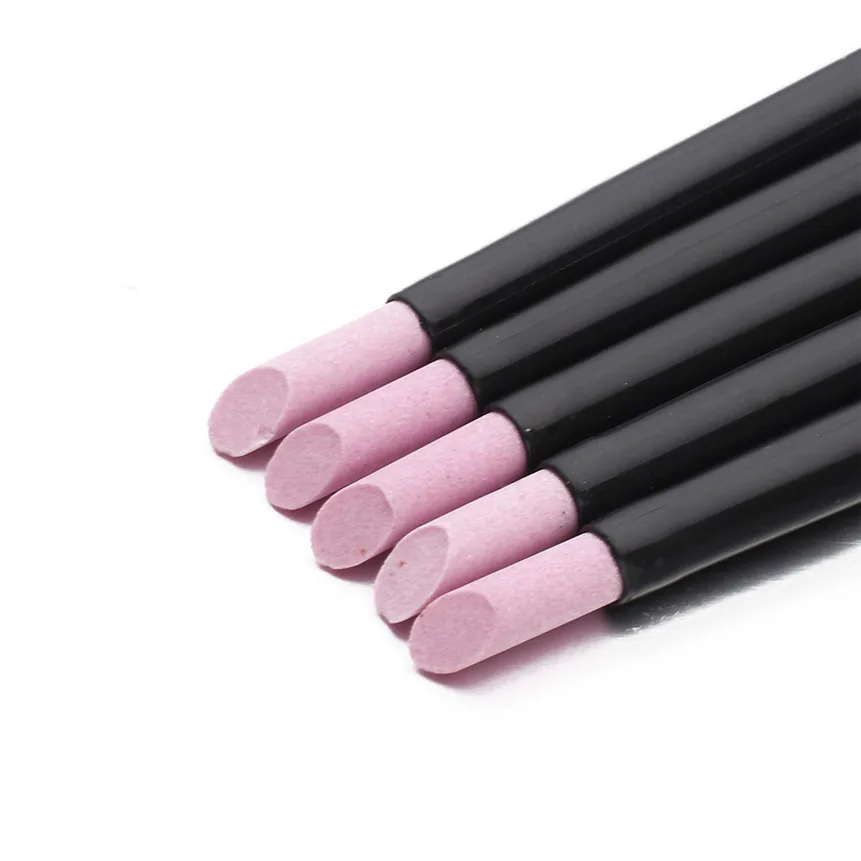 

Drop Ship 5pcs Nail Art Stick Cuticle Pusher Remover Pedicure Quartz Manicure Tool 170601