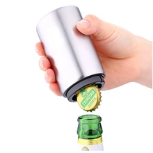 Бар вино пиво содовая стекло кепки сок напитков открывалка для бутылок открытый инструмент бар посуда Professional Автоматическая нержавеющая сталь 970111