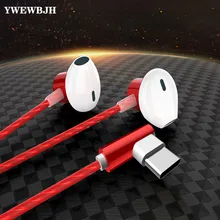 YWEWBJ Type C Earphone Dynamic Drive HiFi USB-C Earbuds In-ear Bass Metal Sport Gaming Headset with Mic for Xiaomi Huawei Letv YWEWBJ Type C Earphone Dynamic Drive HiFi USB-C Earbuds In-ear Bass Metal Sport Gaming Headset with Mic for Xiaomi Huawei Letv