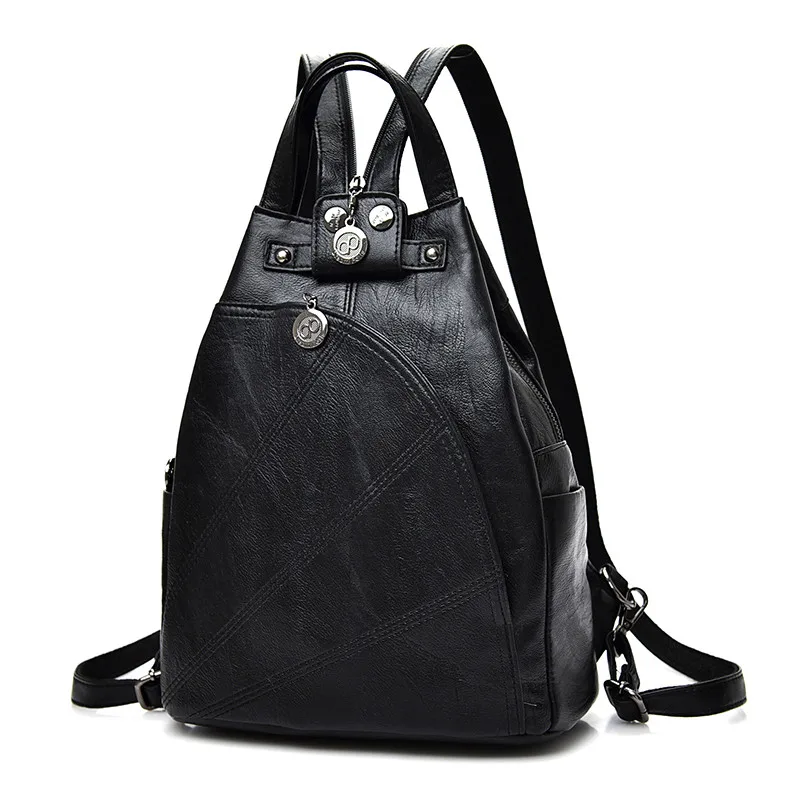 Модный женский рюкзак, брендовый кожаный женский рюкзак, Большой Вместительный школьный рюкзак для девочек-подростков, сумка для отдыха и путешествий, Mochilas