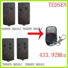TEDSEN SKX1LC SKX2LC SKX3LC SKX4LC пульт дистанционного управления 433,92 МГц ворота гаражные двери TEDSEN 433 МГц пульт дистанционного управления