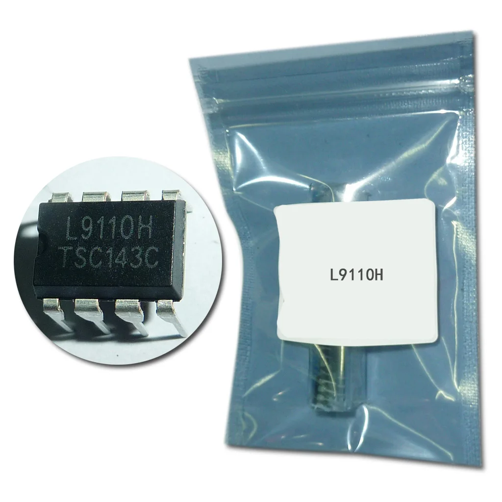 

L9110H H bridge driver / driver / full bridge motor driver chip new original DIP-8 10PCS/lote