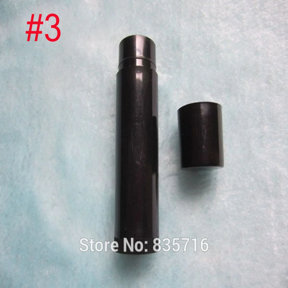 10 개/몫 5ml 화장품 립 밤 블랙 립스틱 튜브 패션 립글로스 립글로스 빈 컨테이너 튜브 RB47