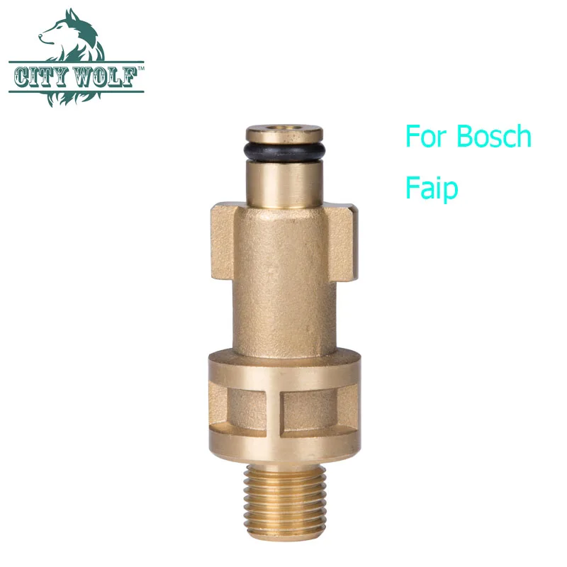 

City Wolf car washer snow foam lance soap bottle adaptor for Bosch Old models high pressure washer
