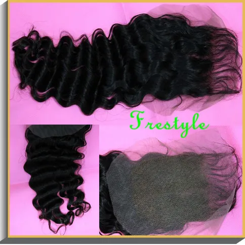 

Free shipping,queen hair loose wave curl wavy brazilian virgin remy hair 4"x4"inch silky lace top closures,10"12"14"16"inch