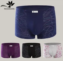 4pcs/lot Top Quality Boxers pure cotton Underwear Male Box Plus Big Size L/XL/XXXL/4XL/5XL Boxer Shorts Men’s Free Shipping