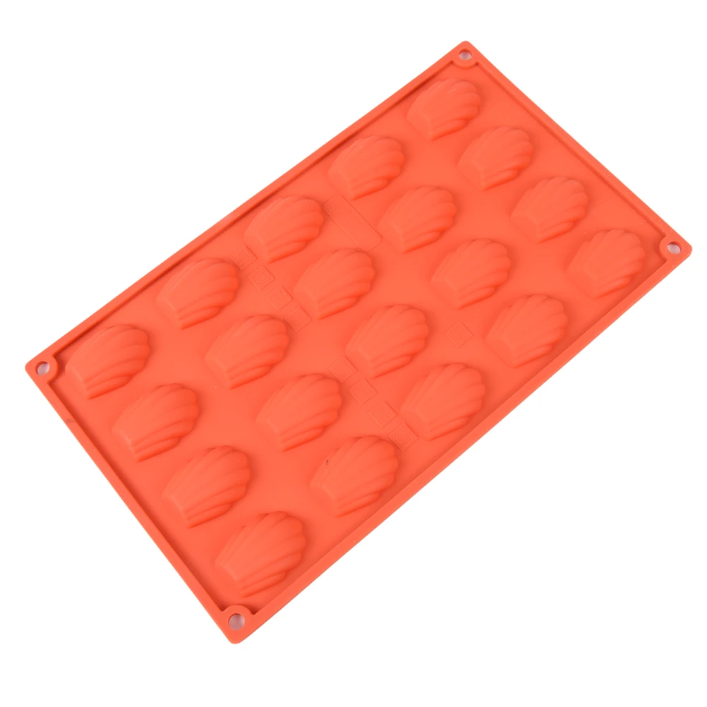 

1PCS Silicone Madeleine Cookie Mold 100% Platinum Silicone Shell Biscuits Cake Bakeware Moulds