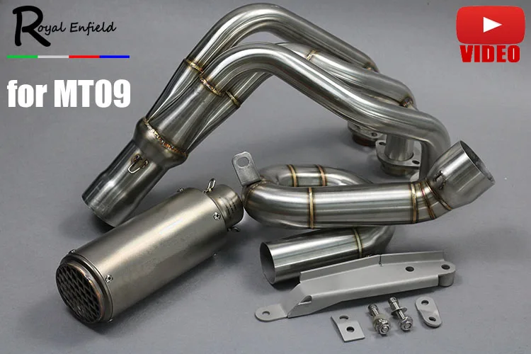 mt09 slip on exhaust