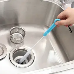 Щетка для чистки канализации кухня трубы змея кисточки инструменты дома Гибкие Раковина Ванна туалетный очиститель аксессуары для ванной