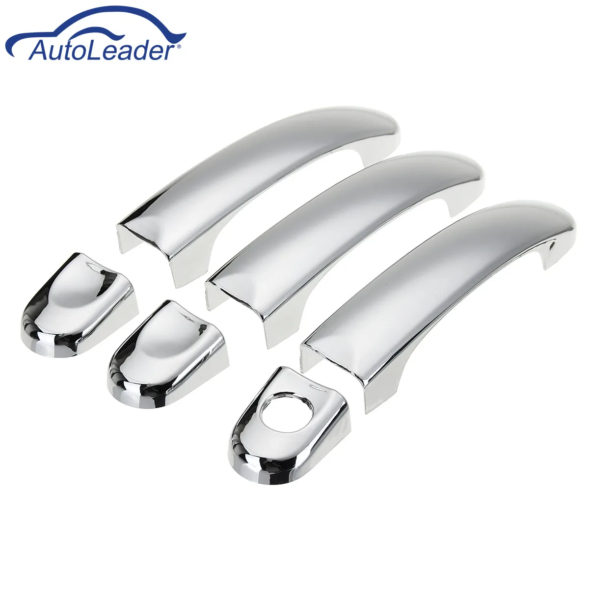6Pcs Chrome Car Door Handle Cover Set For VW Transporter T5 Caravelle