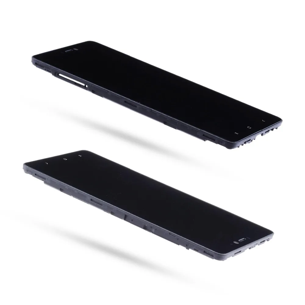 Дисплей для Xiaomi mi4c mi4i mi 4 LCD в сборе с тачскрином на рамке Оригинал черный