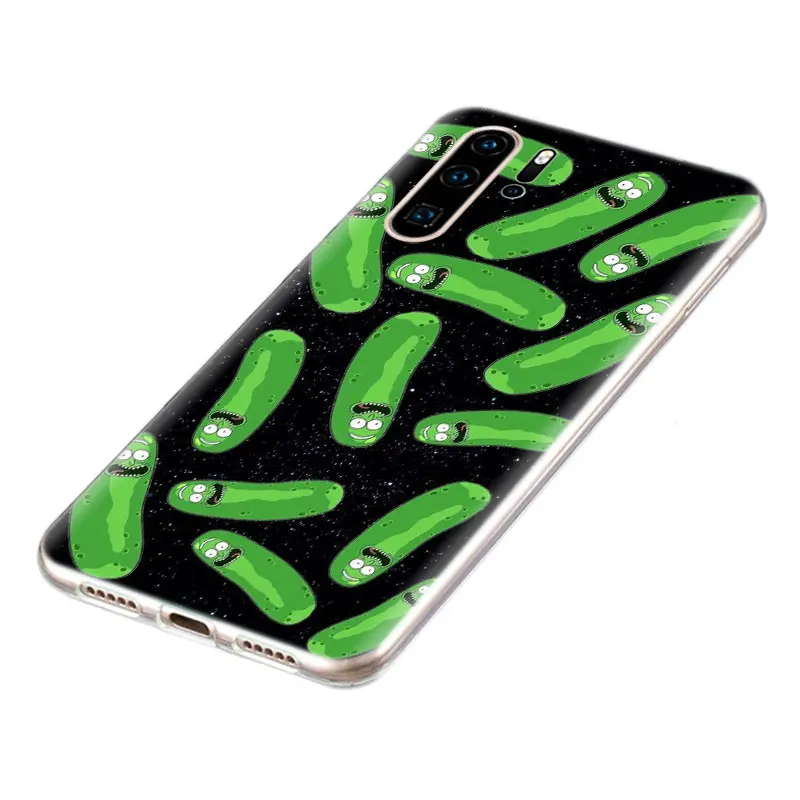 Силиконовый мягкий чехол для телефона Rick and marty pickle rick s для huawei P30 P20 Pro P10 P20 Lite mate 20 10 Pro P Smart Plus чехол