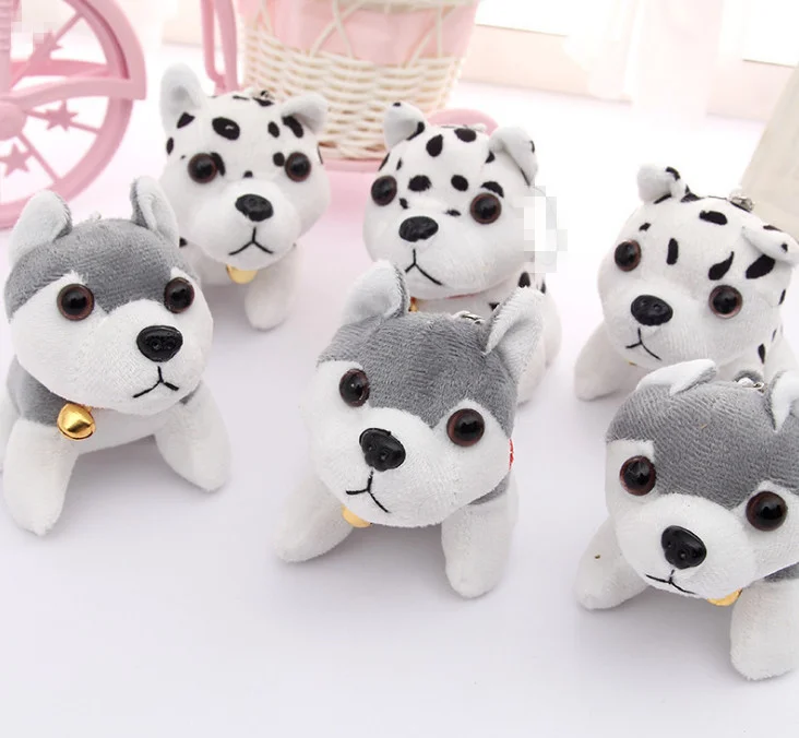 24pcs/lot cute little 8cm dog plush stuffed toys children kid's novelty