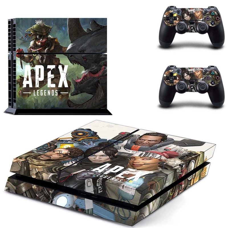 Apex legends наклейка для ps4 наклейки play station 4 наклейка для ps4 наклейка для sony ps4 виниловые pegatinas paster