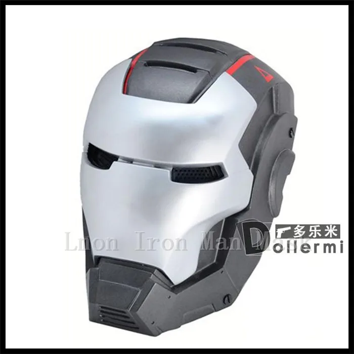 

Top Quality Resin Party Cosplay Gmasking Avengers Iron Man Helmet 1:1 Resin Crafts Wearable Adult Face Mask MK42 Hero Mask Toys