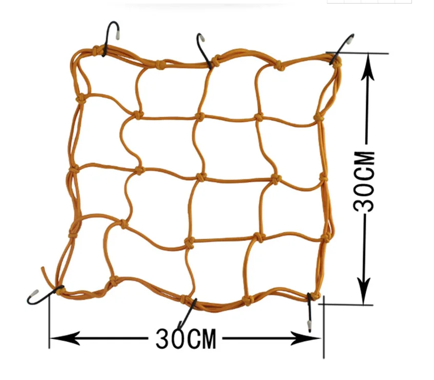 Мотоцикл универсальная сумка шлем 30*30 см багажа велосипед багажная грузовая сеть Крышка для Aprilia CAPANORD 1200 ETV1000 V4R завод - Название цвета: yellow