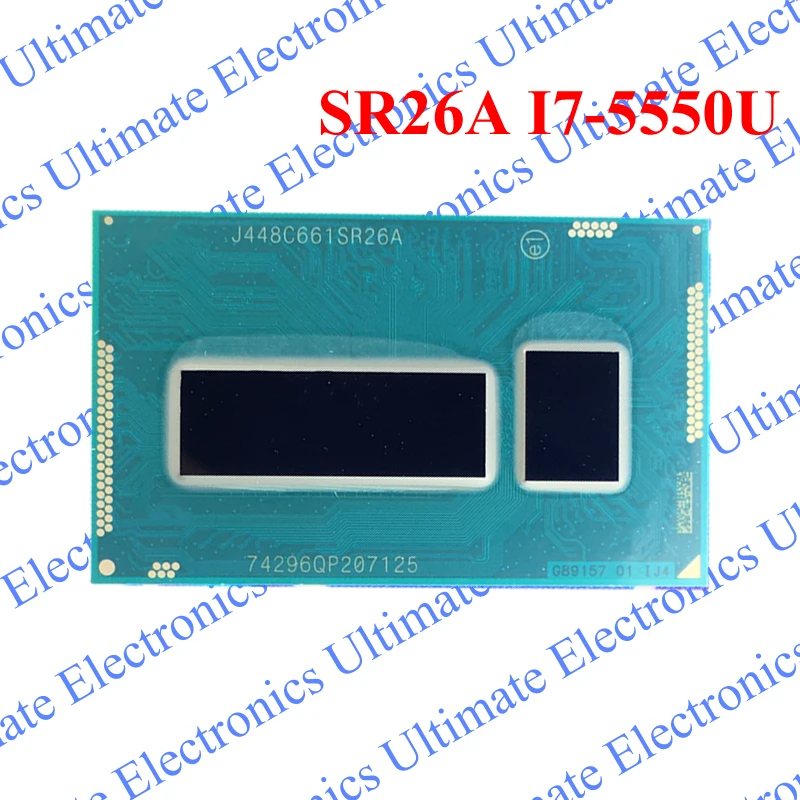 

ELECYINGFO Refurbished SR26A I7-5550U SR26A I7 5550U BGA chip tested 100% work and good quality