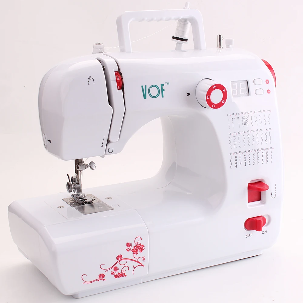 

Vof FHSM-702 Mini Domestic Multifunction Computerized Stitching Sewing Machine with LED light