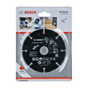

BOSCH 2608623012 Disc Multiwheel carbide 115x22,23mm