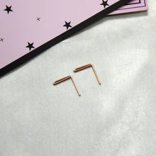 Домино ручной работы штапельные серьги-гвоздики минималистичные в моде серьги повседневная одежда