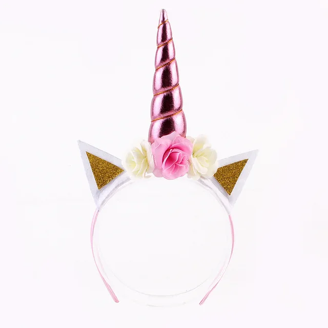 5ps-lot-Unicorn-Headband-with-Chiffon-Flower-Glitter-Kids-Hairband-Easter-Bonus-For-Girls-DIY.jpg_640x640 (6)