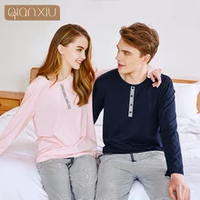 Стиль мужские пижамы с длинным рукавом полосатые пижамы полосатые брюки пара костюм для мужчин ночная рубашка 18112