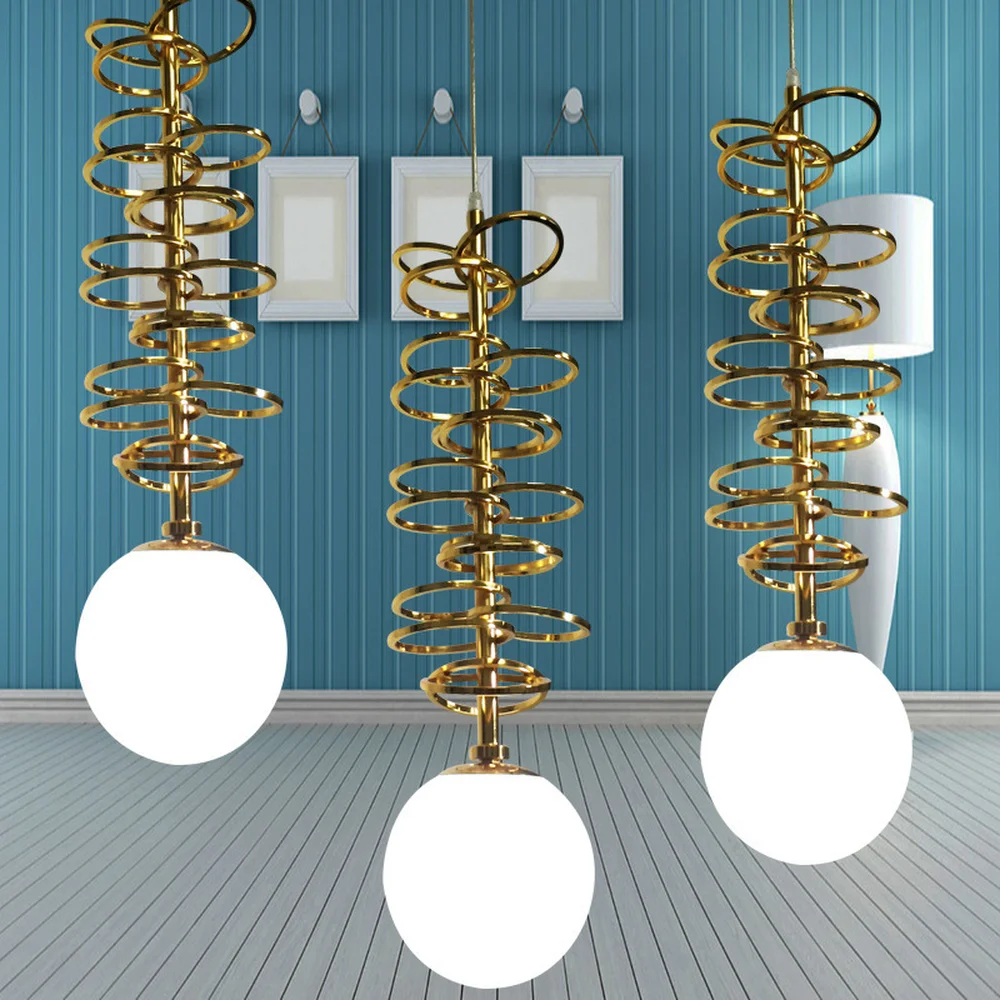 

Scandinavian post-modern chandelier showroom bar bedroom chandelier bar cafe gold chandelie LU8141009