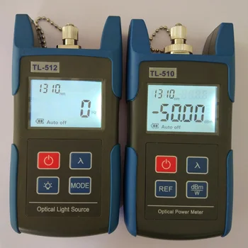 

Fiber Optic Tester Kit with TL510 Optical Power Meter and TL512 Optical Light Source 1310/1550nm