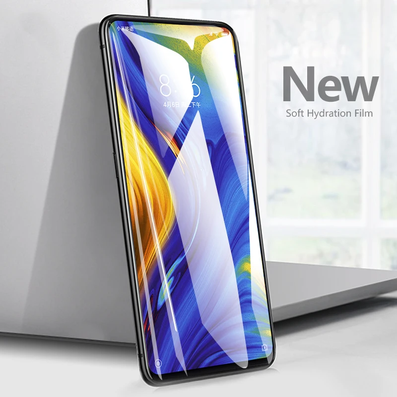 

10D Full Screen Hydrogel Film For Redmi Note 7 6 Pro Screen Protector Film For Xiaomi Mi 9 Mi 8 Lite SE Mi 6 Mix 3 Max 3 Note 3