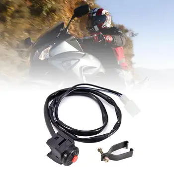 

Motorbike Universal Harness About 77.5cm ABS Material Black 22MM Mounted Handlebar Stop Switch Horn Button Accessories