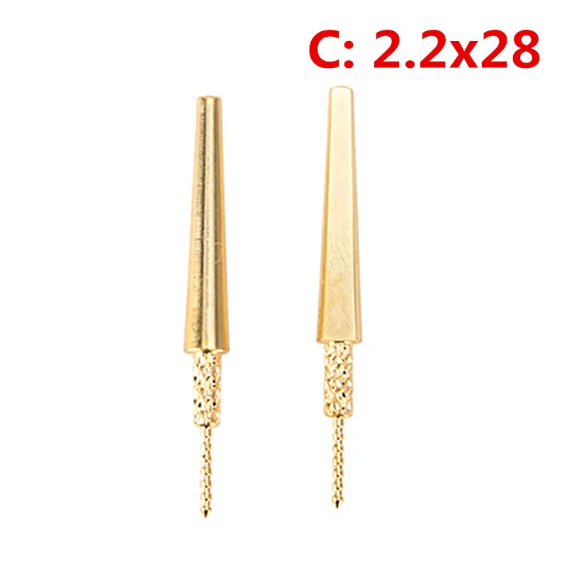 Koop 1 Bag Dental Lab Messing Pluggen Stick Pins Met Spike Pitch Messing Pinnen Voor Gips Steen Sterven Model Werk Tandheelkundige materiaal Instrument